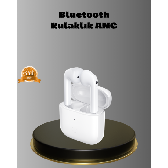 Kablosuz Bluetooth Kulaklık 5.0 18 Saat Kullanım Dinamik Sürücü Siyah