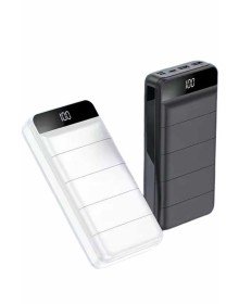 Powerbank 50.000 Mah Dijital Göstergeli Taşınabilir 4 Portlu Hızlı Powerbank