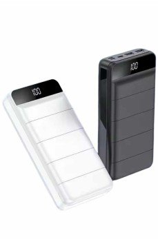 Powerbank 50.000 Mah Dijital Göstergeli Taşınabilir 4 Portlu Hızlı Powerbank Powerbank 50.000 Mah Dijital Göstergeli Taşınabilir 4 Portlu Hızlı Powerbank