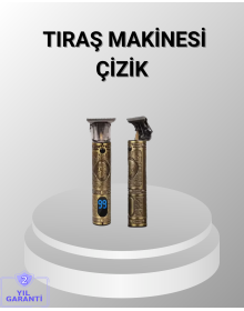 Şarjlı Kablosuz Tıraş Makinesi – 1800 mAh Batarya, Uzun Pil Ömrü, Profesyonel Sessiz Motor