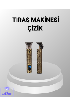 Şarjlı Kablosuz Tıraş Makinesi – 1800 mAh Batarya, Uzun Pil Ömrü, Profesyonel Sessiz Motor