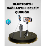 Bluetooth Selfie Çubuğu – Kablosuz, Hafif ve Yüksek Çözünürlüklü Çekim İçin