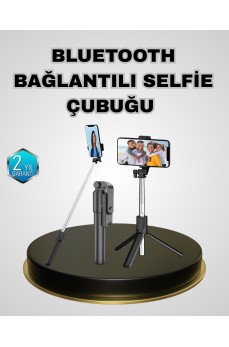 Bluetooth Selfie Çubuğu – Kablosuz, Hafif ve Yüksek Çözünürlüklü Çekim İçin