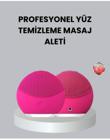 3 Fonksiyonlu Yüz Temizleme ve Masaj Cihazı – Su Geçirmez, Şarjlı, Ölü Deri Temizleyici ve Cilt Yenileyici