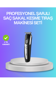 Kablosuz Saç Sakal Kesme Makinesi Kuaför Tipi Hassas Kesim