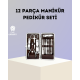 12 Parça Makyaj Fırça Seti – Profesyonel ve Günlük Kullanıma Uygun