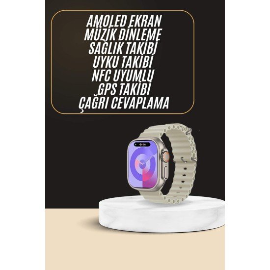 7 Kordonlu Akıllı Saat Ve 2.Nesil Kulaklık Yüksek Ses Kaliteli Uzun Pil Ömrü 7 Kordonlu Akıllı Saat Ve 2.Nesil Kulaklık Yüksek Ses Kaliteli Uzun Pil Ömrü