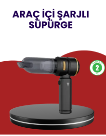 Yüksek Performanslı Araç İçi El Süpürgesi