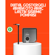 150 PSI Yüksek Basınç Kapasiteli Kablosuz Lastik Pompası 150 PSI Yüksek Basınç Kapasiteli Kablosuz Lastik Pompası