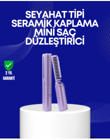 USB Şarjlı Kablosuz Saç Düzleştirici – Hızlı ve Pratik