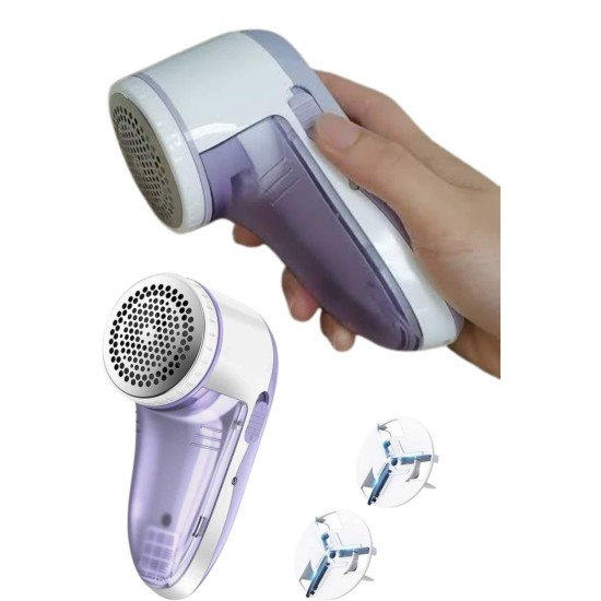 Giysi Tiftik Ve Kazak Tüy Toplama Makinesi Pratik Temizleme Şarjlı