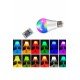 Ambiyans Aydınlatma RGB Led Lamba Kumandalı Renk Değiştirebilen Ambiyans Aydınlatma RGB Led Lamba Kumandalı Renk Değiştirebilen