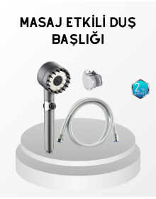 Masaj Etkili Duş Başlığı – Su Tasarruflu, Yüksek Basınçlı ve Cilt Dostu Tasarım