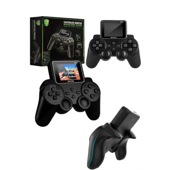 2.4 İnç Ekran 520 Oyunlu Retro Temalı Kablosuz Oyun Kolu El Atarisi