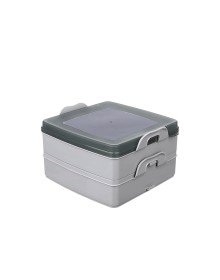 2 Katlı Kapaklı Saklama Kabı- Beslenme Kabı- Sefer Tası Diyet Kabı