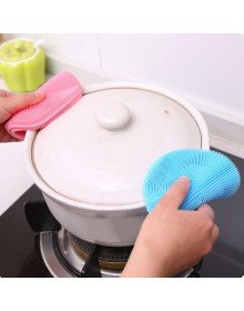 2 li Çok Amaçlı Silikon Bulaşık Fırçası -Nihale- Tutacak