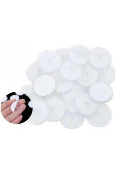 20 Adet Şeffaf Yuvarlak 3 Cm Çaplı Güçlü Disk Yapışkanlar 20 Adet Şeffaf Yuvarlak 3 Cm Çaplı Güçlü Disk Yapışkanlar