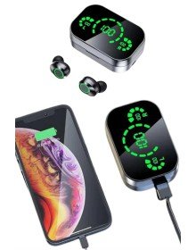 2025 Model Bluetooth Kulaklık Telefon Şarj Edebilen Çağrı Cevaplama Dijital Göstergeli