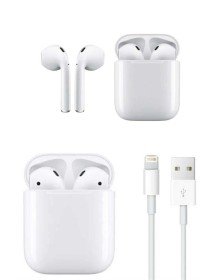 2025 Model Çağrı Cevaplayabilen Bluetooth Kulaklık Beyaz Dokunmatik Kontrol