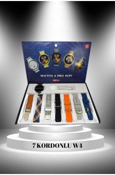 2025 Model Çok Kordonlu Akıllı Saat ve Bluetooth Kulaklık El Fenerli