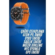 2025 Model Gelişmiş Özellikli Nabız Sensörlü Spor Takibi Yapabilen Titreşimli Saat