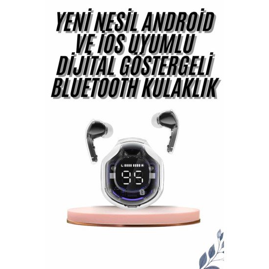 2025 Model Kablosuz Bluetooth Kulaklık ANC ENC Destekli HİFİ Stereo 2025 Model Kablosuz Bluetooth Kulaklık ANC ENC Destekli HİFİ Stereo