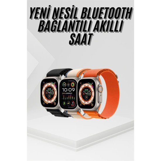 2025 Yeni Model Akıllı Saat Android ve İOS Uyumlu Çağrı Cevaplama