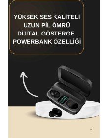 2025 Yeni Model Bluetooth Kulaklık Stereo TWS Kulaklık 5.0 Bluetooth Yüksek Ses Kaliteli