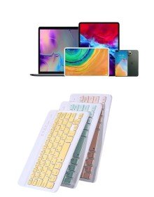 Android ve İOS Uyumlu Bluetooth Kablosuz Türkçe Q Klavye Renkli