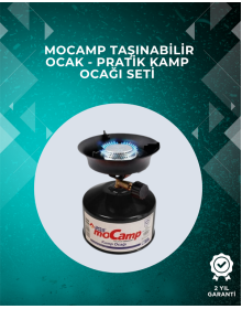220 gr Gaz Tüpüyle 4 Saat Yanabilen Verimli Kamp Ocağı