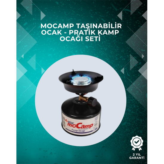 220 gr Gaz Tüpüyle 4 Saat Yanabilen Verimli Kamp Ocağı