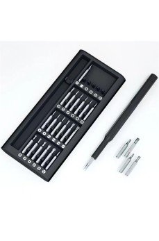 25 Parça Çok Fonksiyonlu Hassas Tornavida Seti – Telefon Tablet Elektronik Tamir Tornavida Seti
