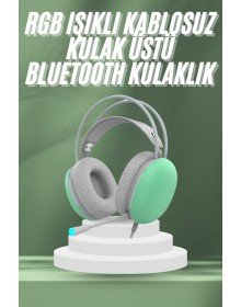 Unısex Yüksek Ses Kaliteli Yumuşak Kılıflı Kablosuz Kulak Üstü Bluetooth Kulaklık