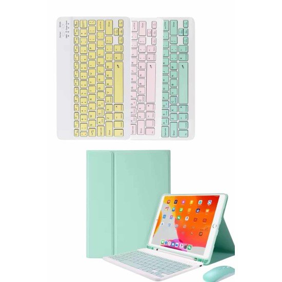 Kablosuz Bluetooth Bağlantılı Taşınabilir Q Klavye Tüm Cihazlara Uyumlu Kablosuz Bluetooth Bağlantılı Taşınabilir Q Klavye Tüm Cihazlara Uyumlu