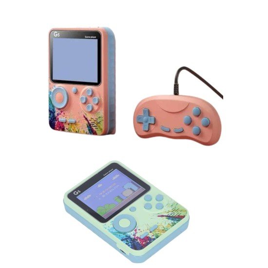 3.5 İnç Klasik Retro LCD Ekran 500 Oyunlu Oyun Konsolu Taşınabilir