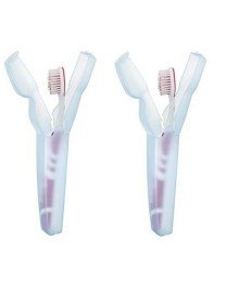 2li Diş Fırça Kutusu Kapaklı