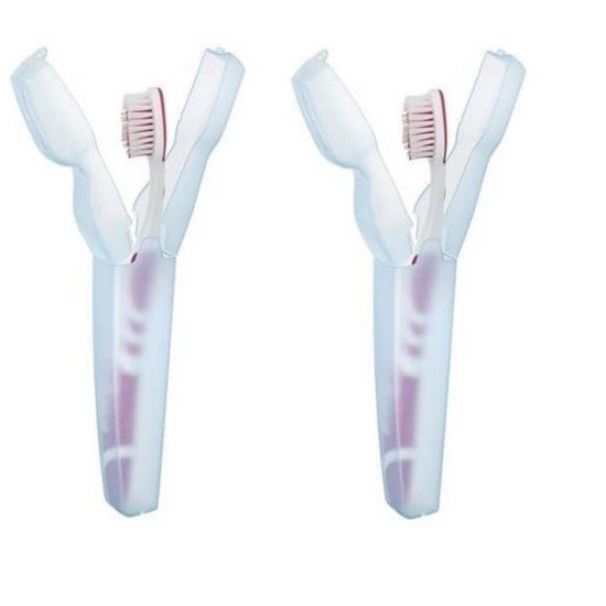 2li Diş Fırça Kutusu Kapaklı 2li Diş Fırça Kutusu Kapaklı