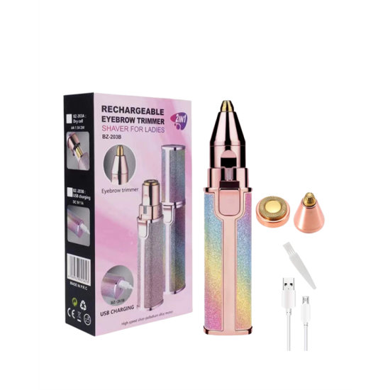 2'si 1 Arada Elektrikli Epilatör 2'si 1 Arada Elektrikli Epilatör