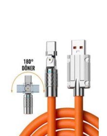 3 İn 1 Süper Hızlı Şarj Kablosu Android ve İOS Uyumlu Silikon Şarj Kablosu