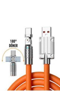 3 İn 1 Süper Hızlı Şarj Kablosu Android ve İOS Uyumlu Silikon Şarj Kablosu