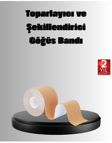 Askısız Görünmez Göğüs Bandı – Dekolteli Kıyafetler İçin Destekleyici Bant