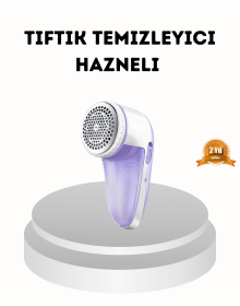 Taşınabilir Şarjlı Tiftik Toplayıcı – Çıkarılabilir Hazneli, Anti-Statik Fırçalı