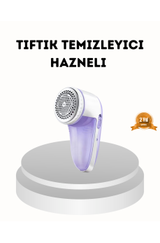 Taşınabilir Şarjlı Tiftik Toplayıcı – Çıkarılabilir Hazneli, Anti-Statik Fırçalı