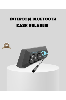 BT22 Kask İçi Bluetooth Kulaklık Hızlı Eşleşme ve Gürültü Önleyici Mikrofon