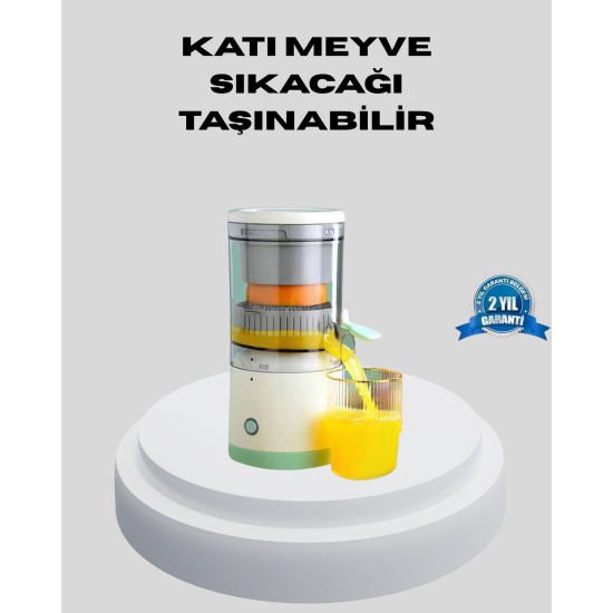 USB Şarjlı Mini Meyve Sıkacağı – Çift Bıçaklı, Güvenlik Kilitli USB Şarjlı Mini Meyve Sıkacağı – Çift Bıçaklı, Güvenlik Kilitli