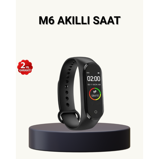 Akıllı Spor Bilekliği – Kalp Atış, Kan Basıncı, Uyku Takip ve Bildirim Özellikli