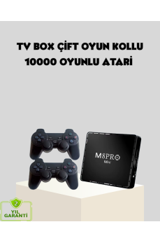 M8Pro Mini 2 10K Android TV Box – Oyun Konsolu ve Akıllı Medya Merkezi