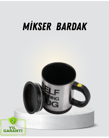 Akıllı Kendi Kendini Karıştıran Termal Kupa – Paslanmaz Çelik