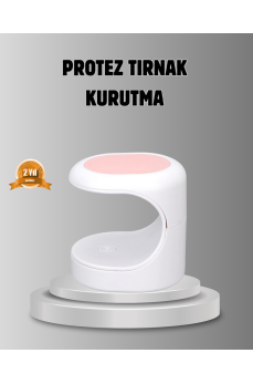 Taşınabilir Mini Oje Kurutma Makinesi 16W UV LED Hızlı Etkili Kurutucu