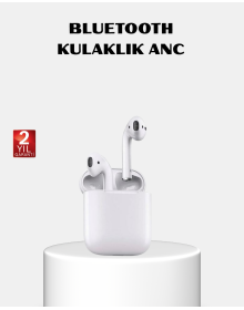 Kablosuz ANC Kulak Üstü Kulaklık – Gürültü Engelleme, Mikrofonlu